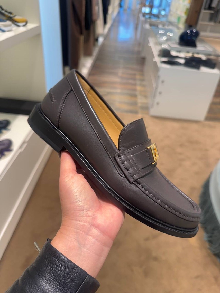 FENDI Moccasins front view - Men's luxury Shoes
