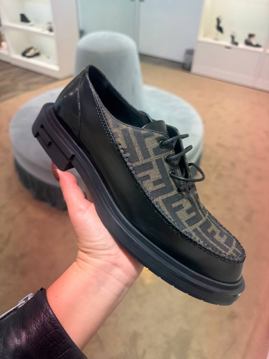 FENDI Lace-up shoes front view - Men's luxury Shoes