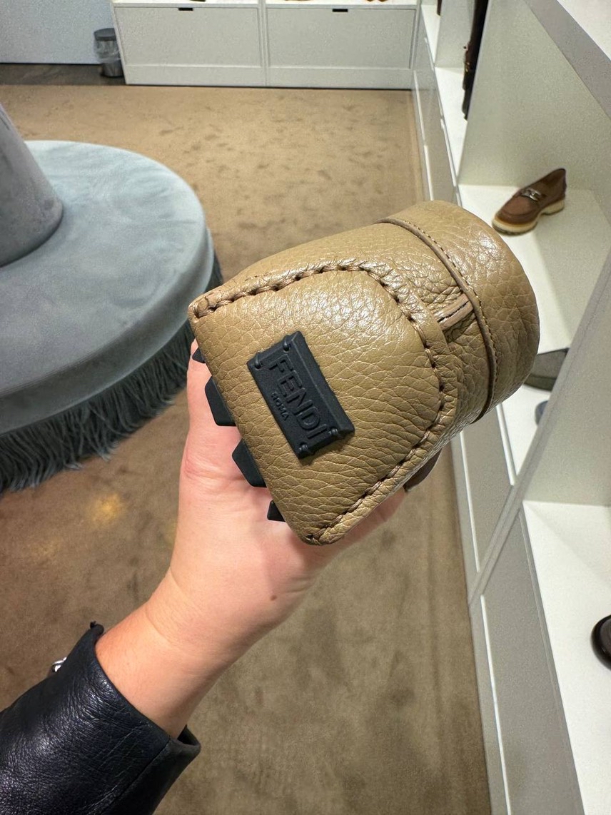 FENDI Moccasins side view - Men's luxury Shoes