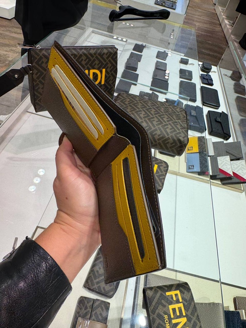 FENDI Wallets and small leather goods side view - Men's luxury Accessories