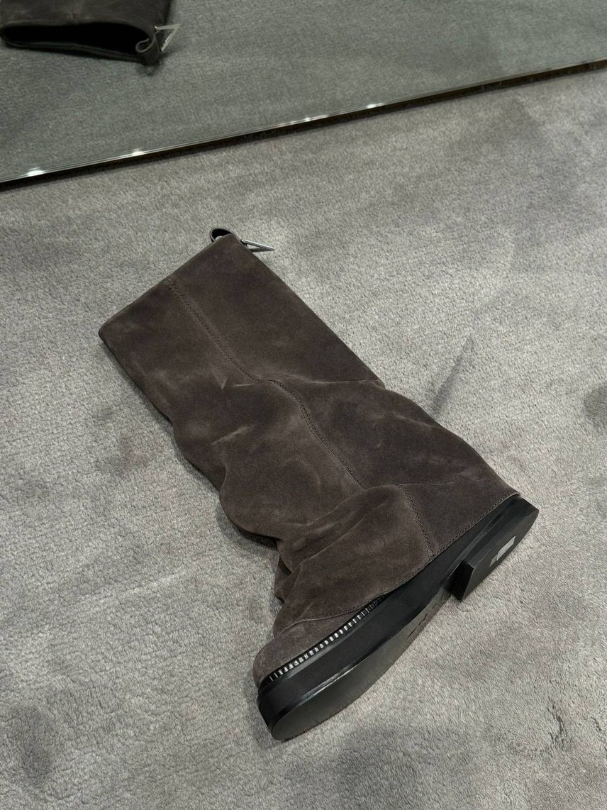 ATTICO Boots side view - Women's luxury Shoes