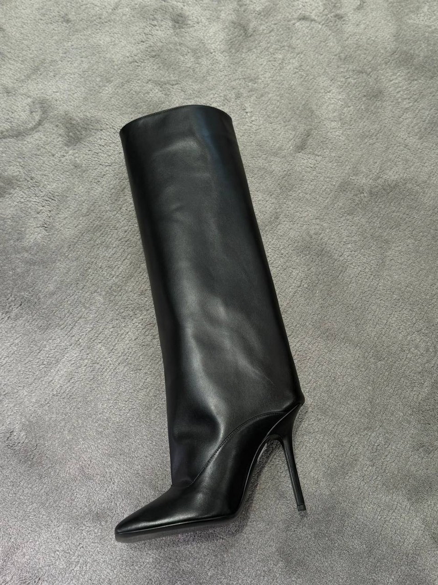 ATTICO Boots side view - Women's luxury Shoes