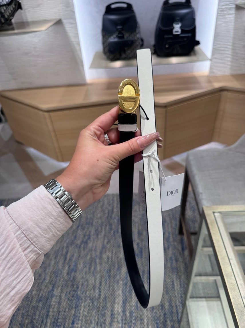 DIOR Belts side view - Women's luxury Accessories