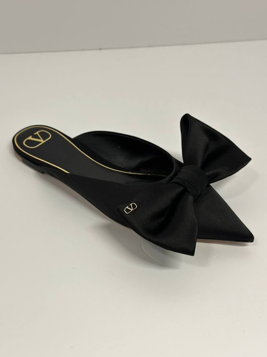 VALENTINO GARAVANI Slides front view - Women's luxury Shoes