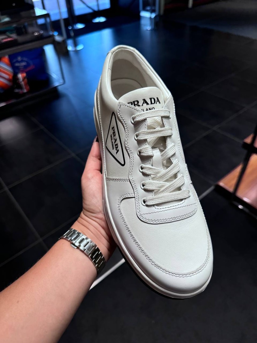 PRADA Sneakers side view - Men's luxury Shoes