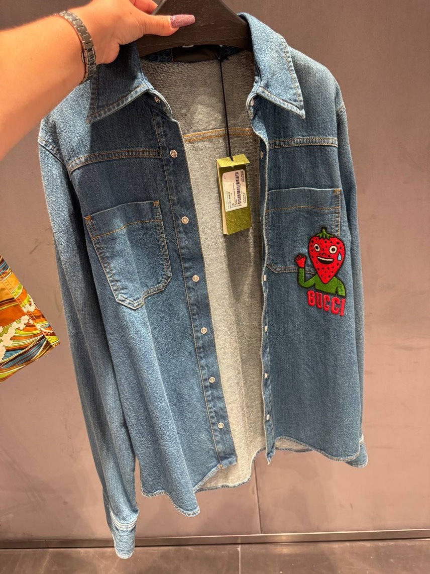 GUCCI Shirts side view - Men's luxury Clothes