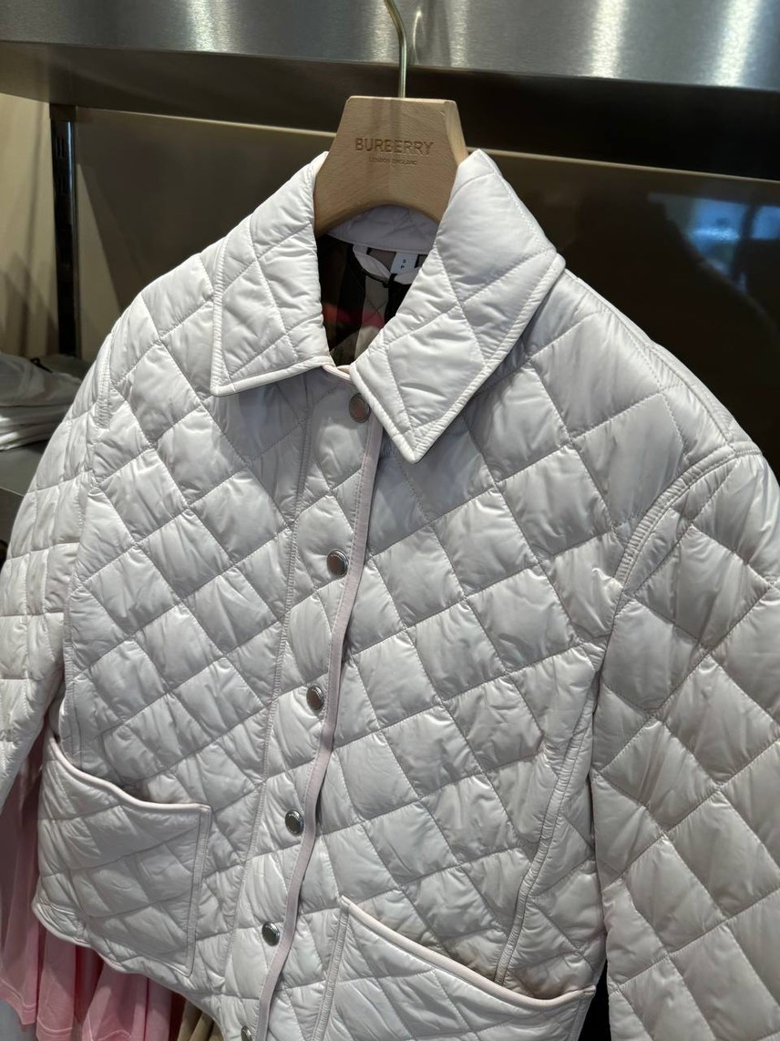BURBERRY Jackets side view - Women's luxury Clothes