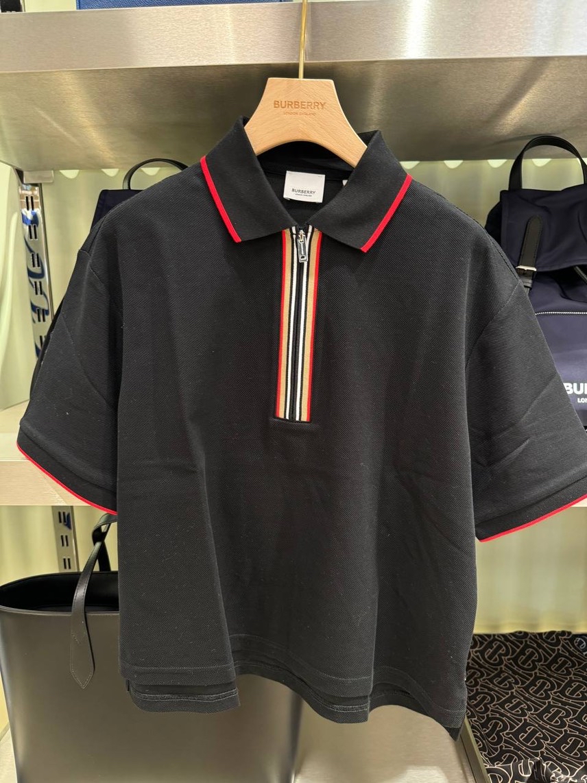 BURBERRY T-shirt and Polo side view - Women's luxury Clothes