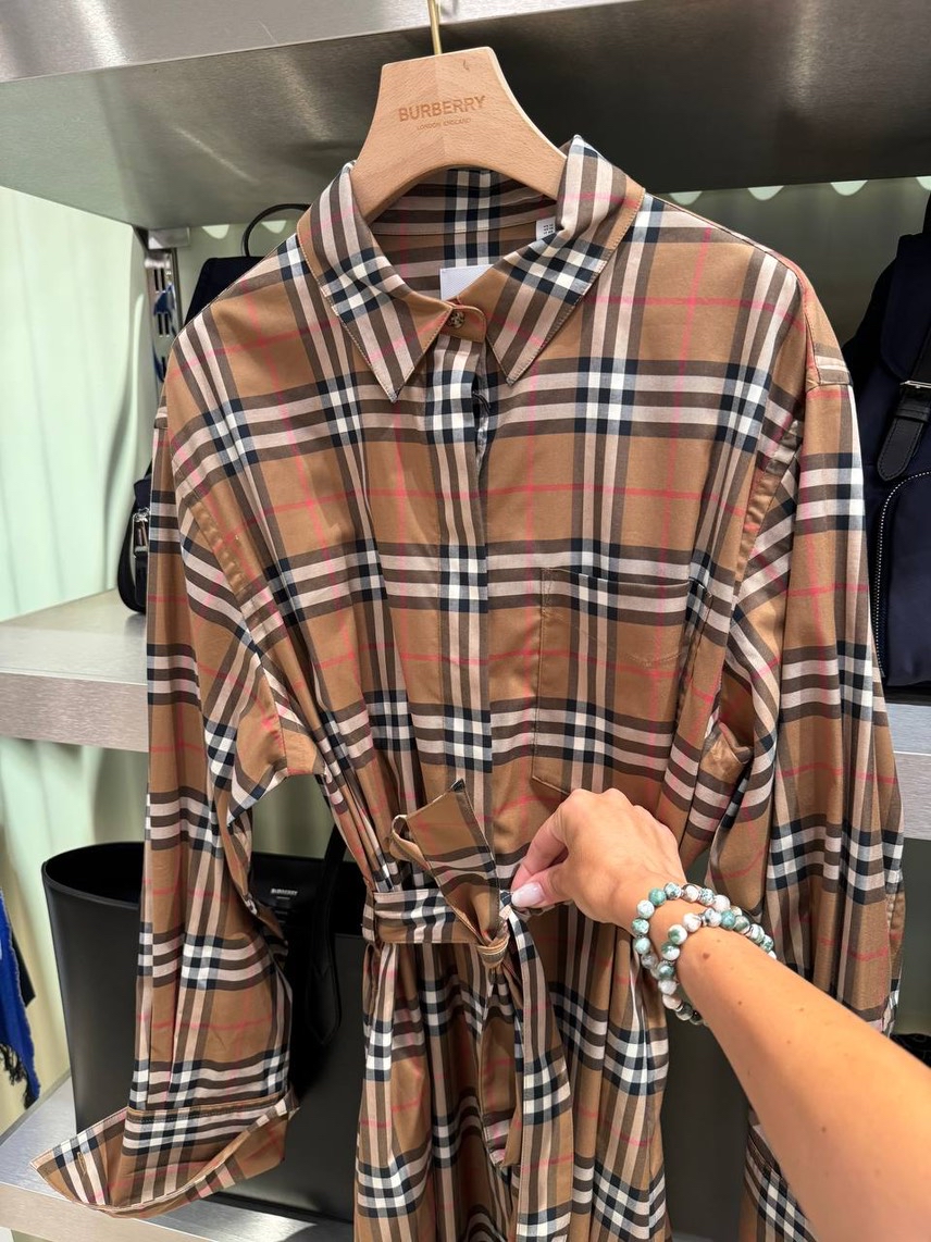 BURBERRY Dresses side view - Women's luxury Clothes