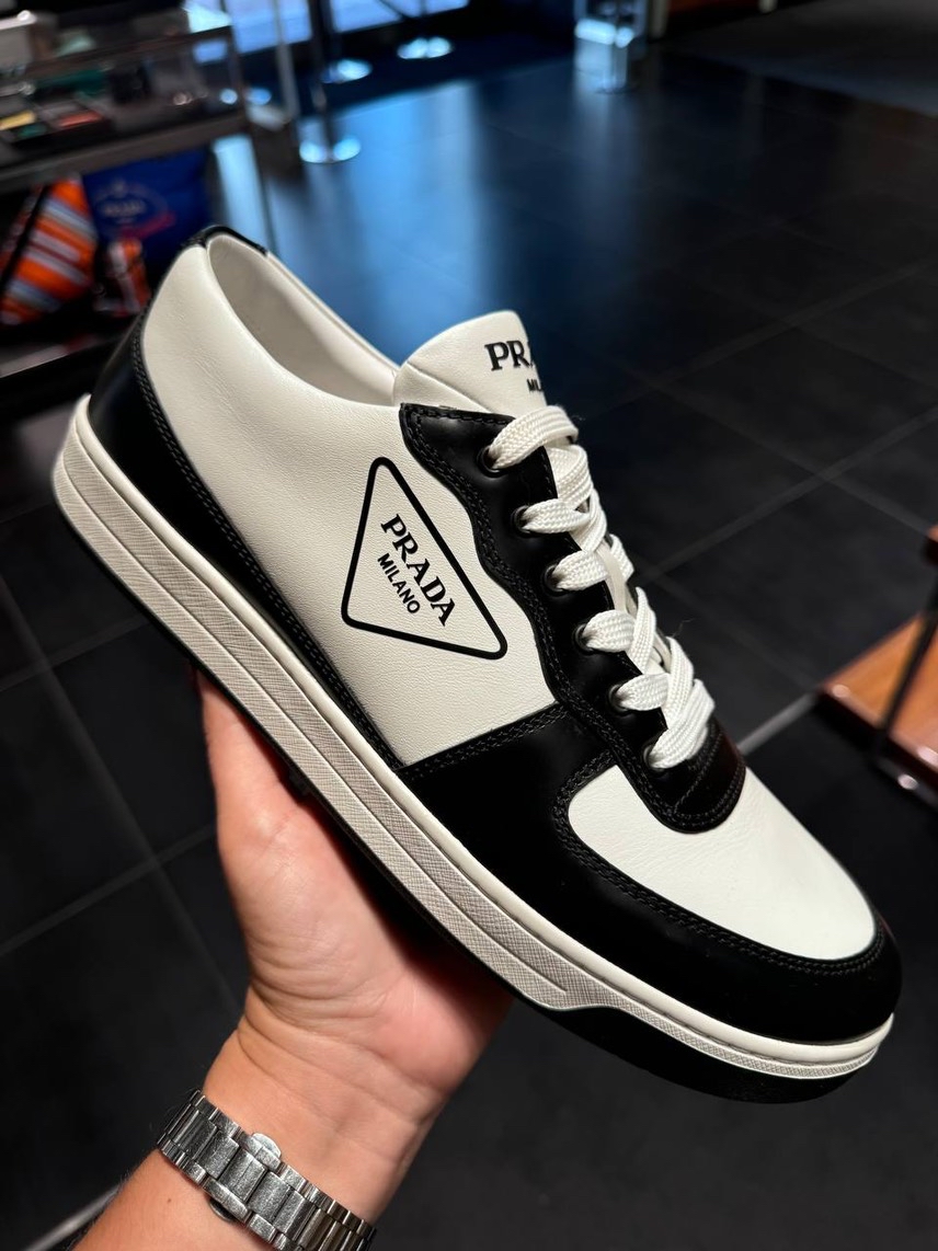 PRADA Sneakers front view - Men's luxury Shoes