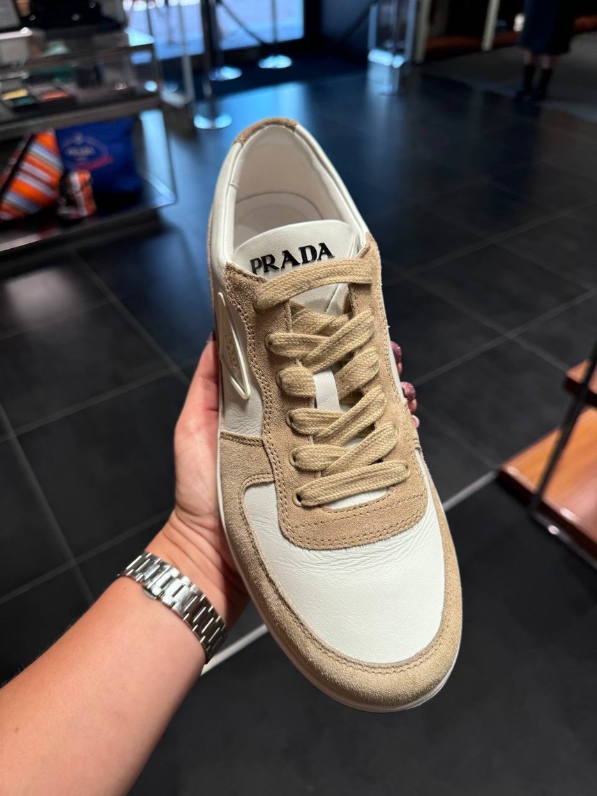 PRADA Sneakers side view - Men's luxury Shoes