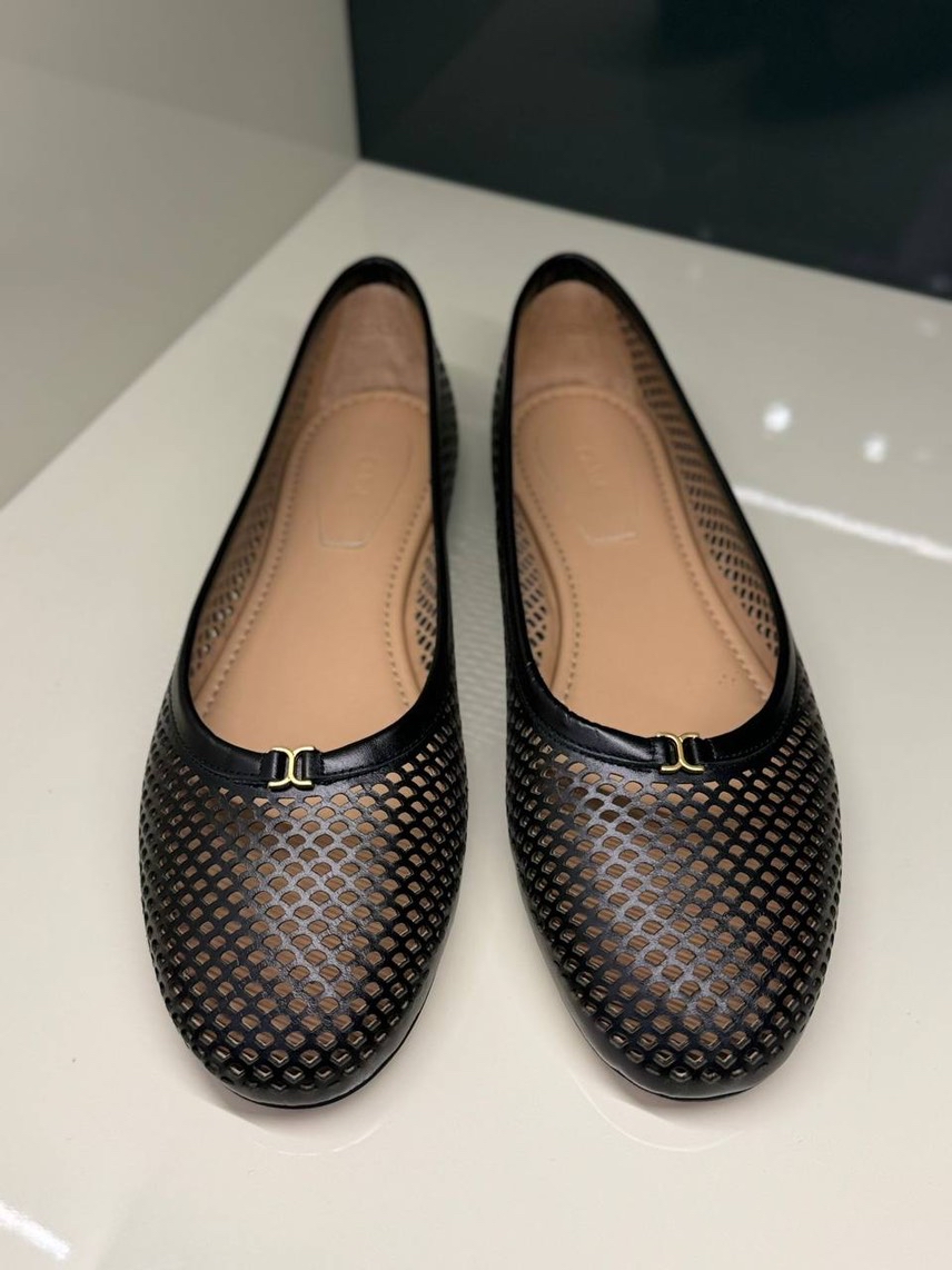 CHLOE Ballerinas front view - Women's luxury Shoes