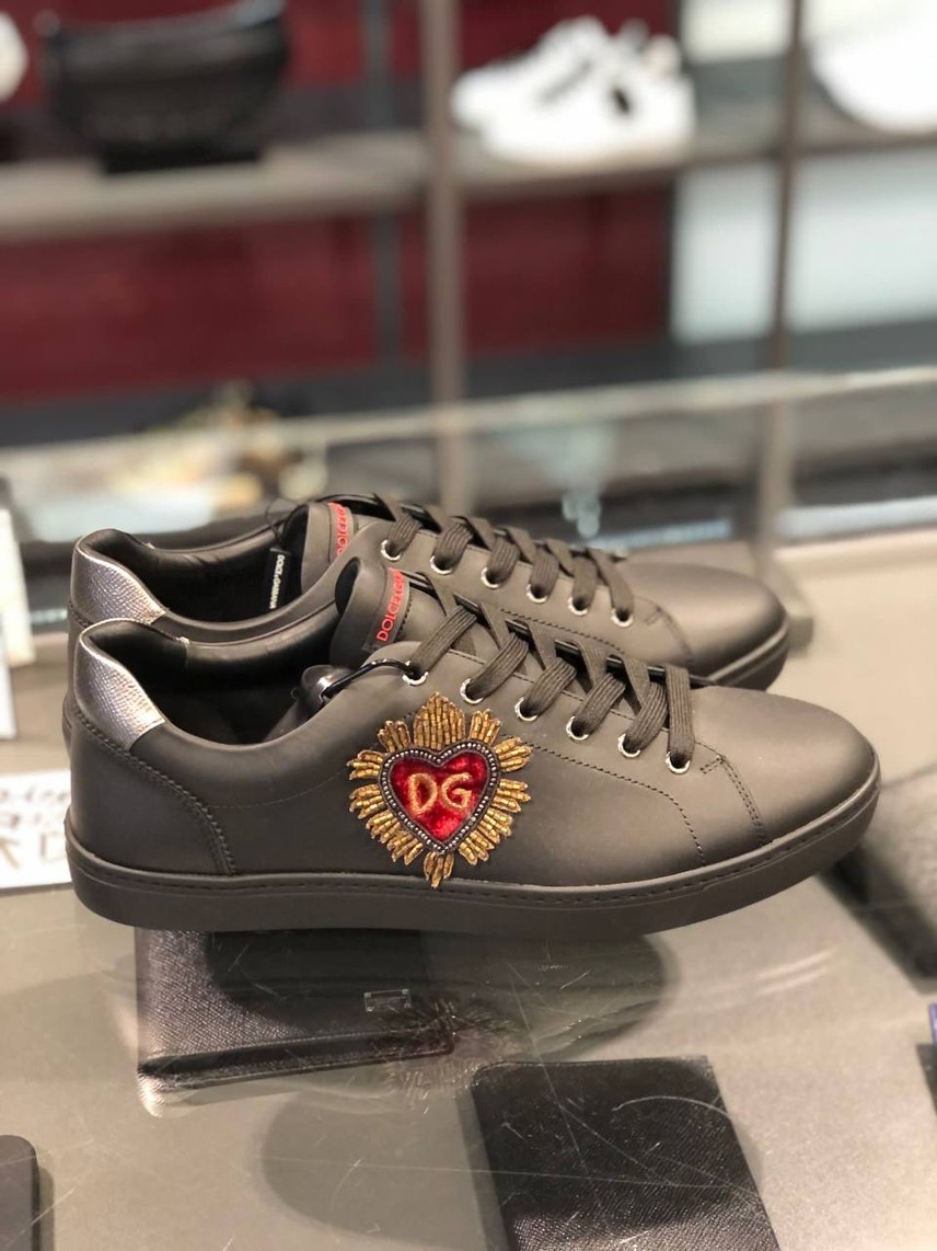 DOLCE & GABBANA Sneakers front view - Men's luxury Shoes