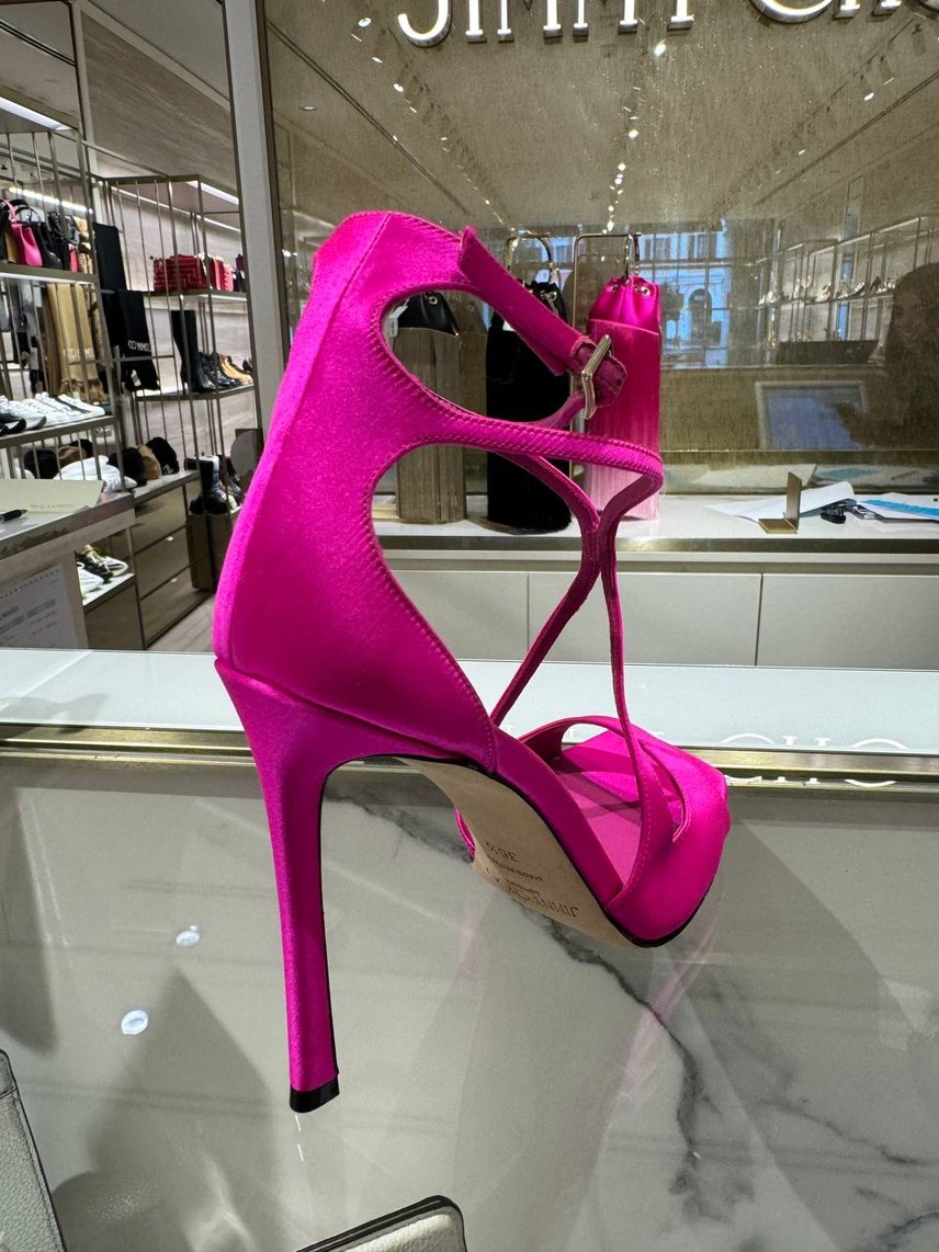 JIMMY CHOO Sandals side view - Women's luxury Shoes