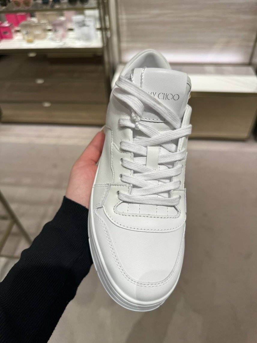 JIMMY CHOO Sneakers side view - Women's luxury Shoes