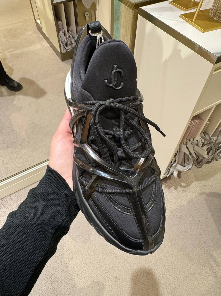 JIMMY CHOO Sneakers side view - Women's luxury Shoes