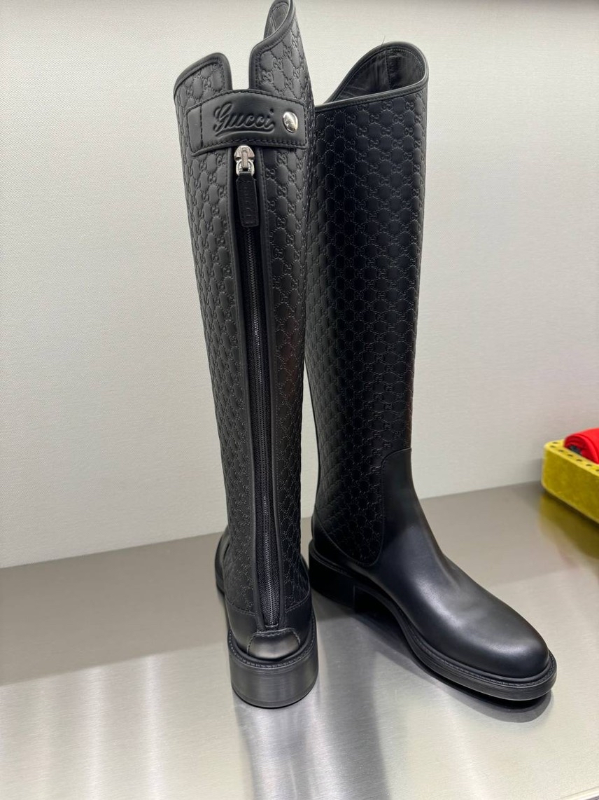 GUCCI Boots side view - Women's luxury Shoes