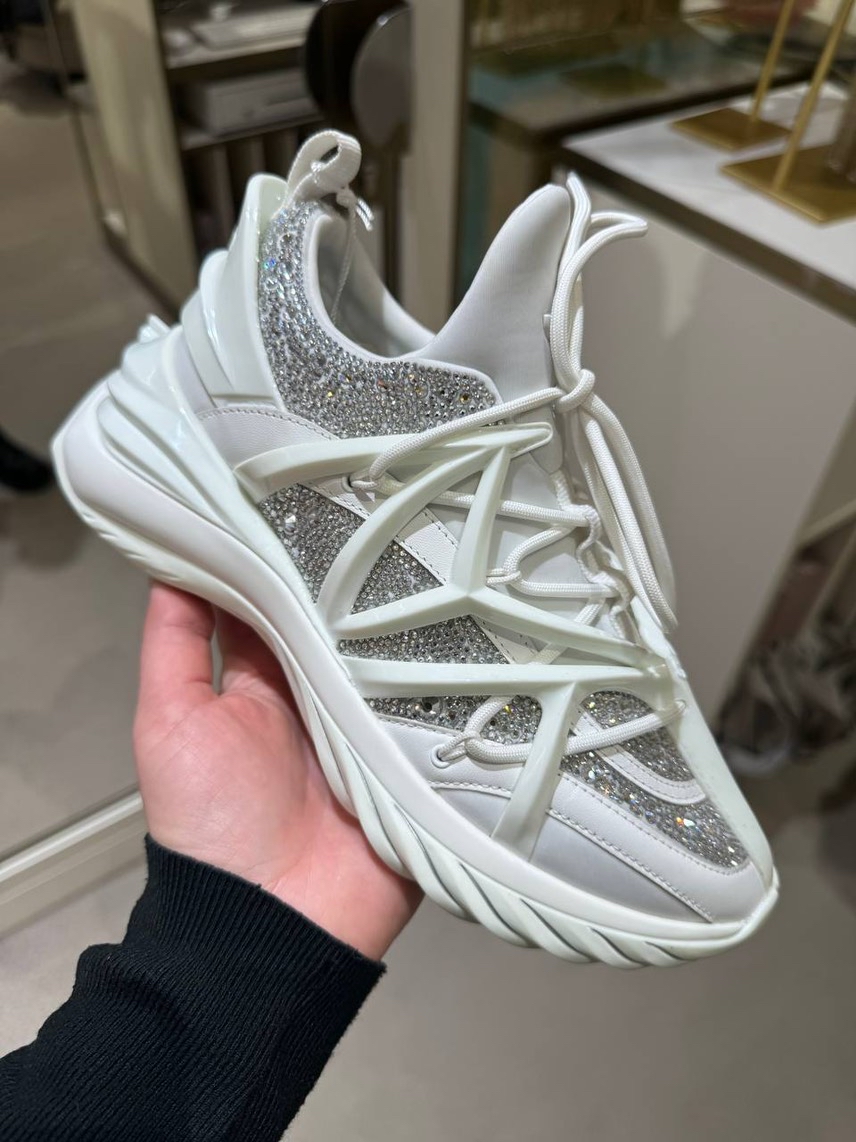JIMMY CHOO Sneakers front view - Women's luxury Shoes