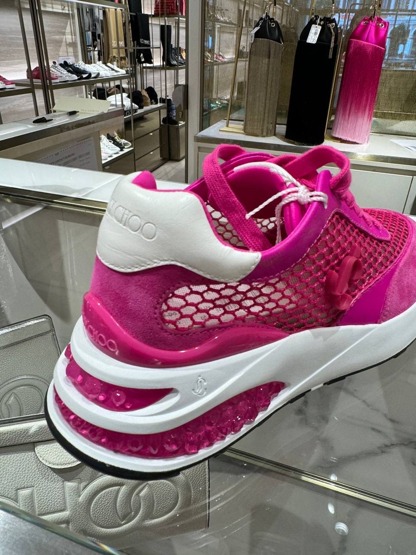JIMMY CHOO Sneakers side view - Women's luxury Shoes