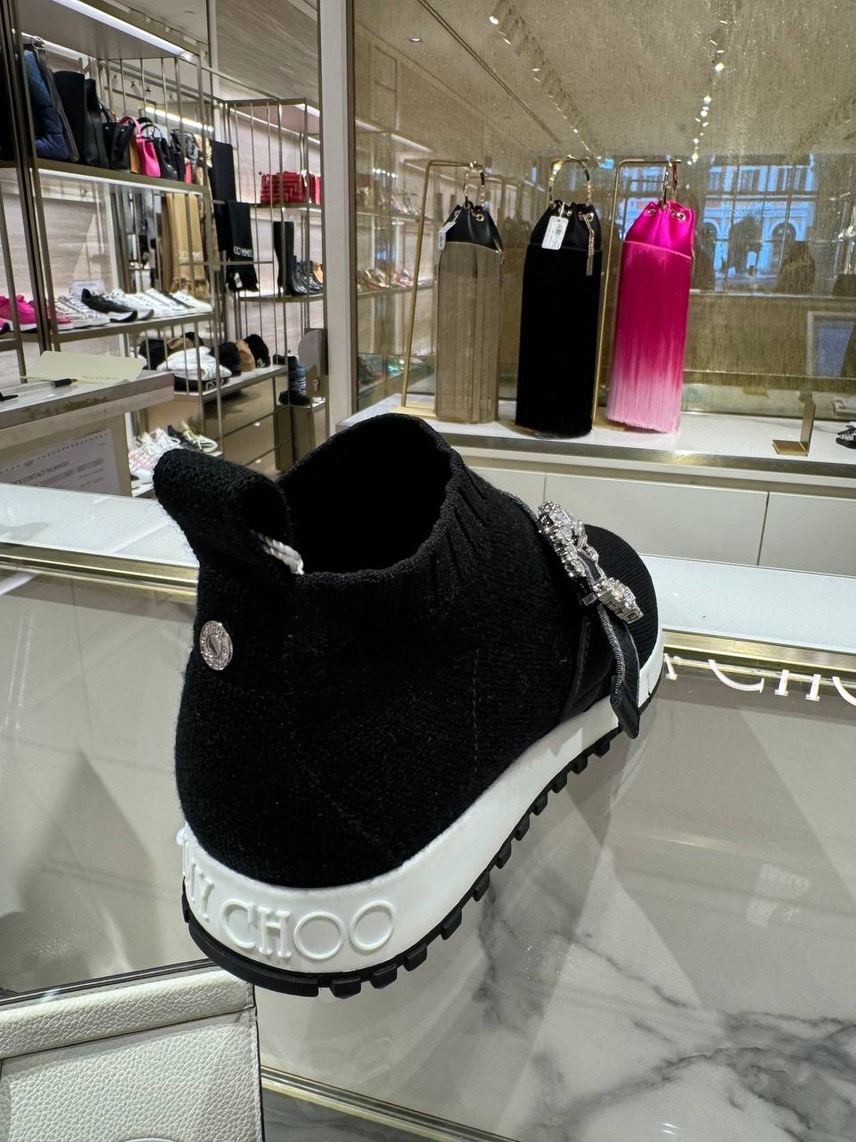 JIMMY CHOO Sneakers side view - Women's luxury Shoes