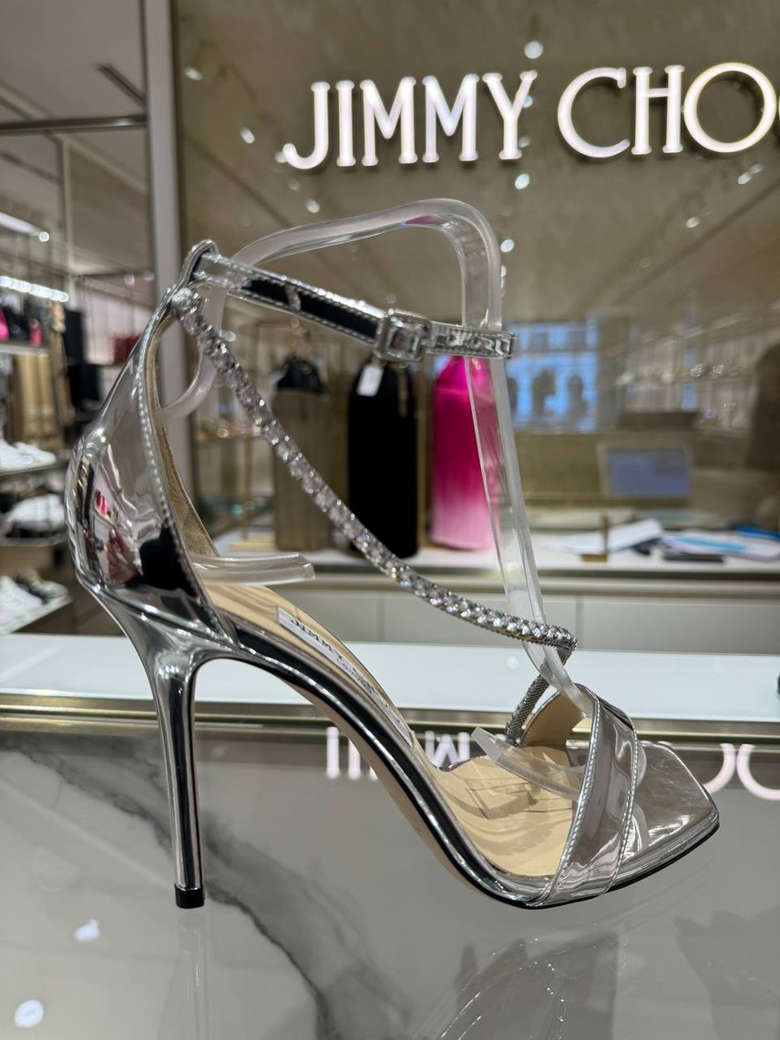 JIMMY CHOO Sandals side view - Women's luxury Shoes