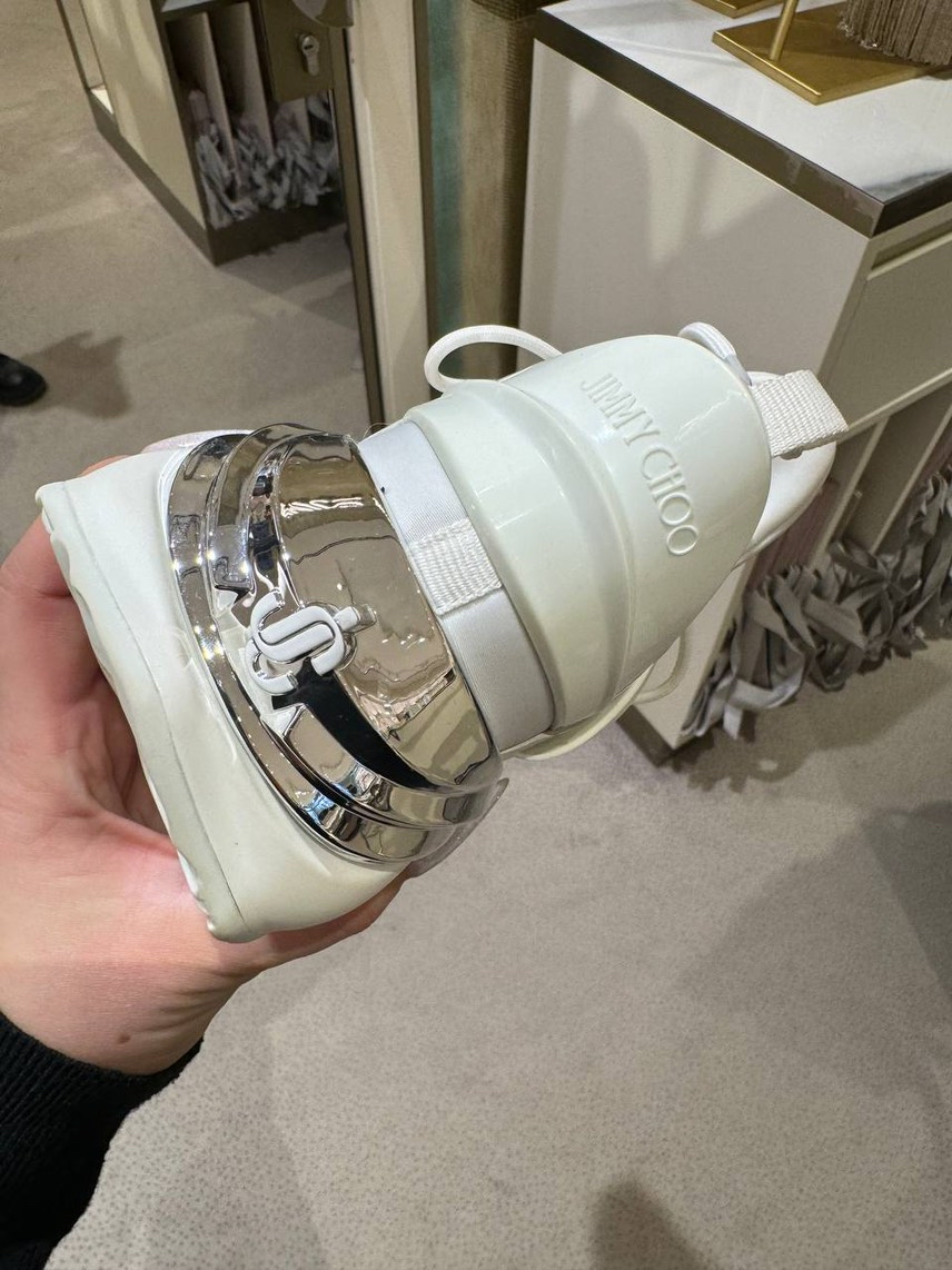JIMMY CHOO Sneakers side view - Women's luxury Shoes