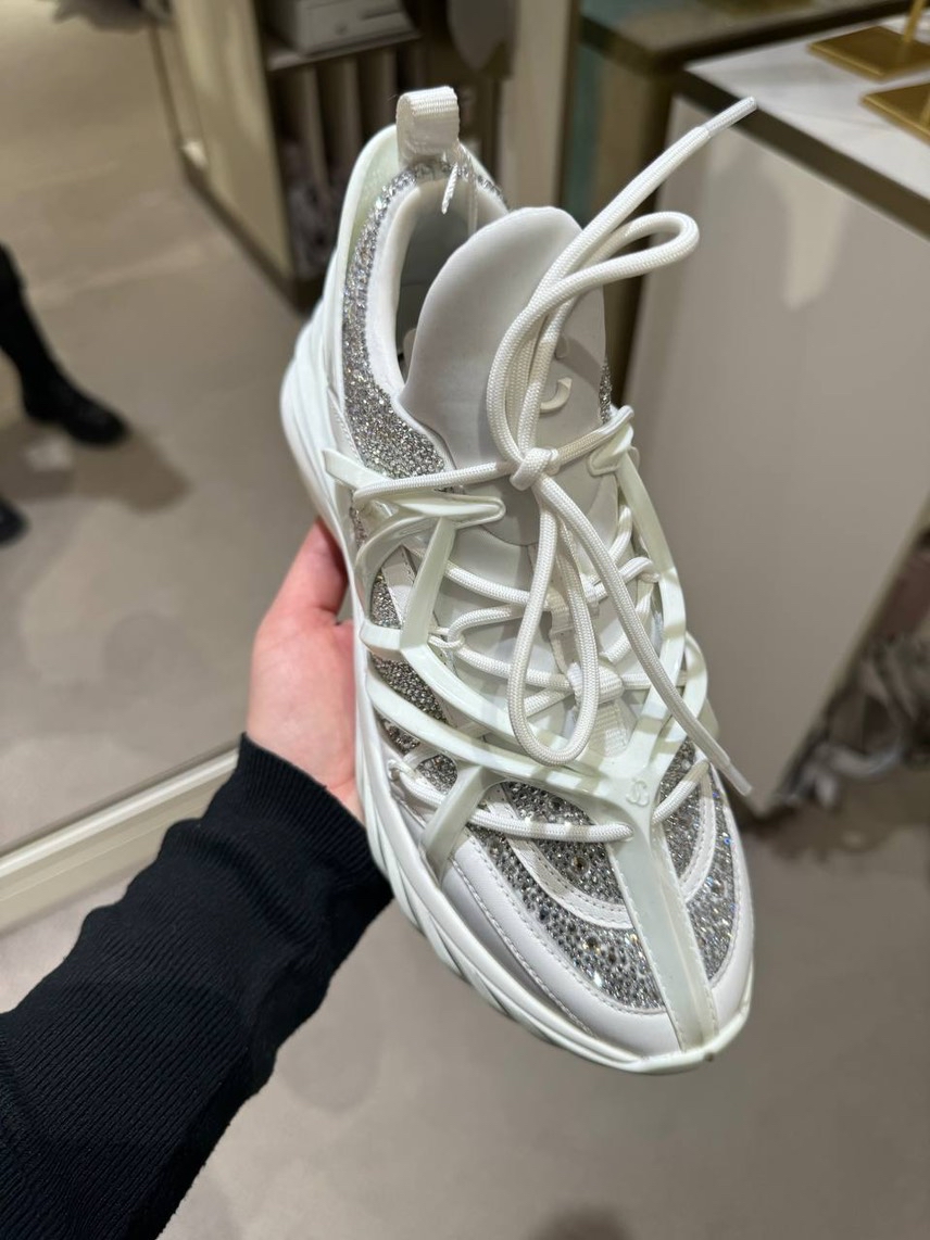 JIMMY CHOO Sneakers side view - Women's luxury Shoes