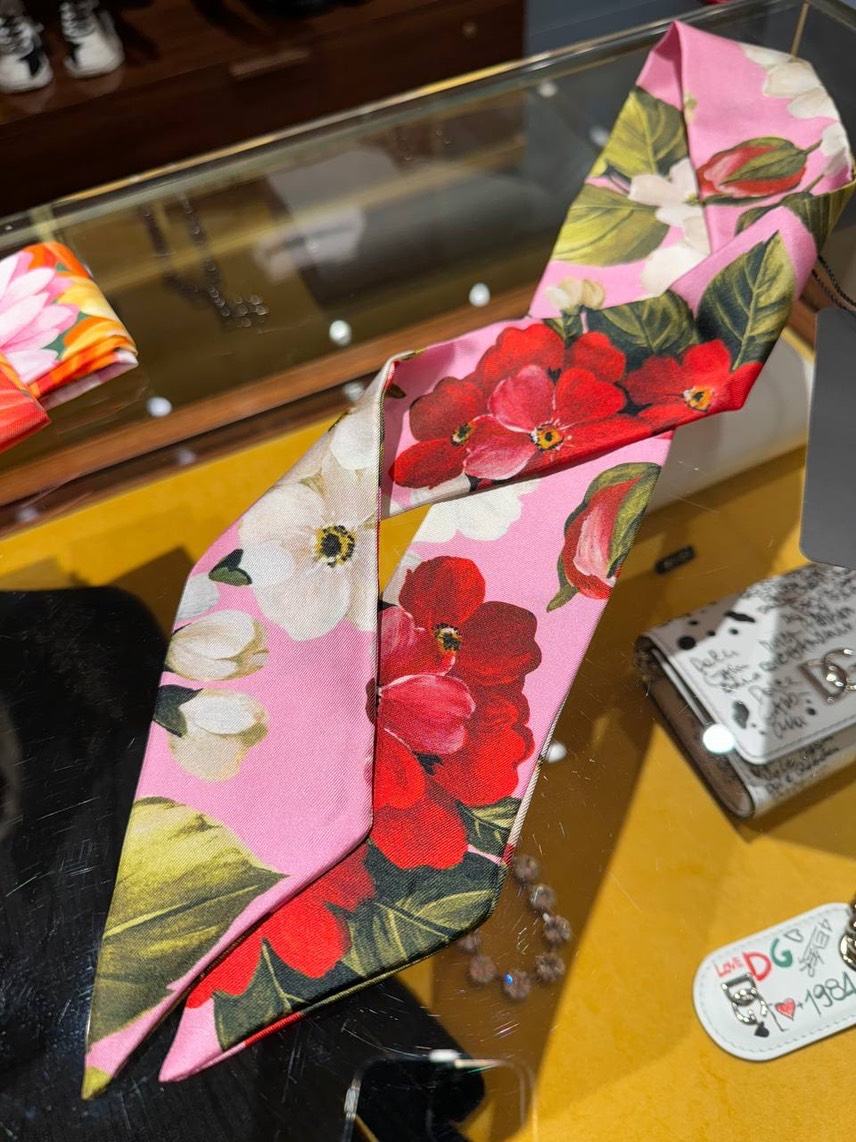 DOLCE & GABBANA Scarves side view - Women's luxury Accessories