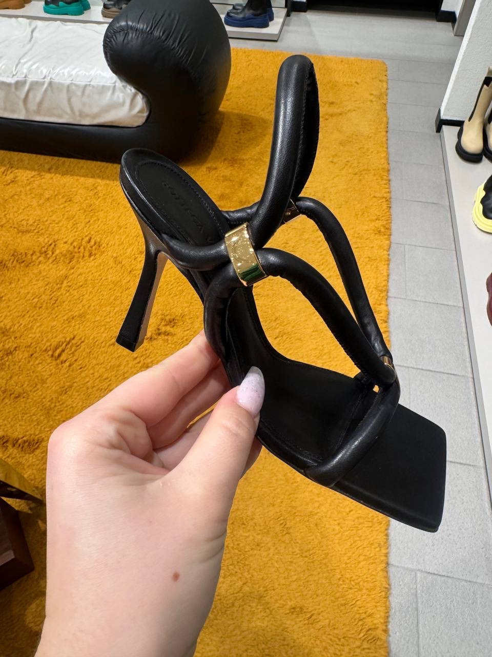 BOTTEGA VENETA Sandals front view - Women's luxury Shoes