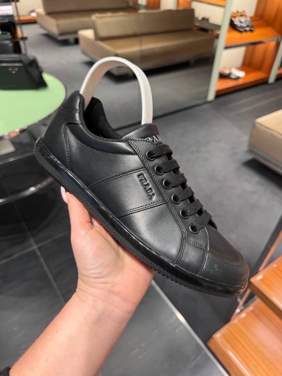 PRADA Sneakers front view - Men's luxury Shoes