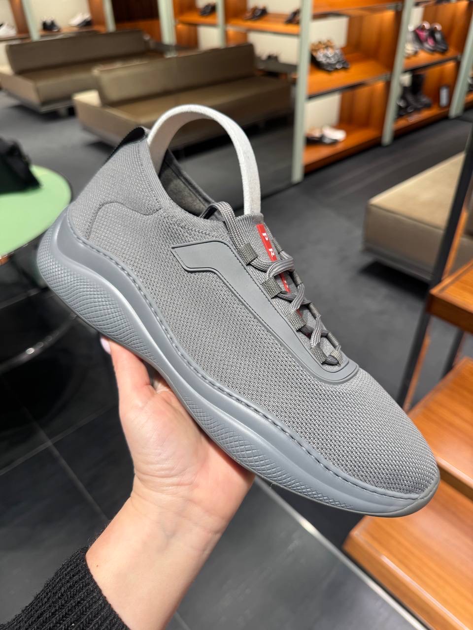 PRADA Sneakers front view - Men's luxury Shoes