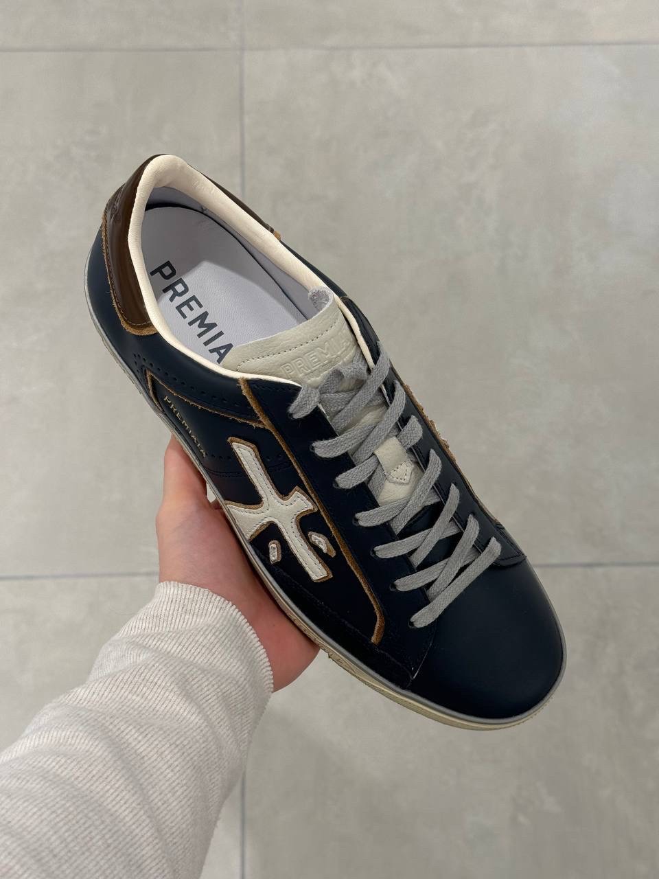 PREMIATA Sneakers side view - Men's luxury Shoes