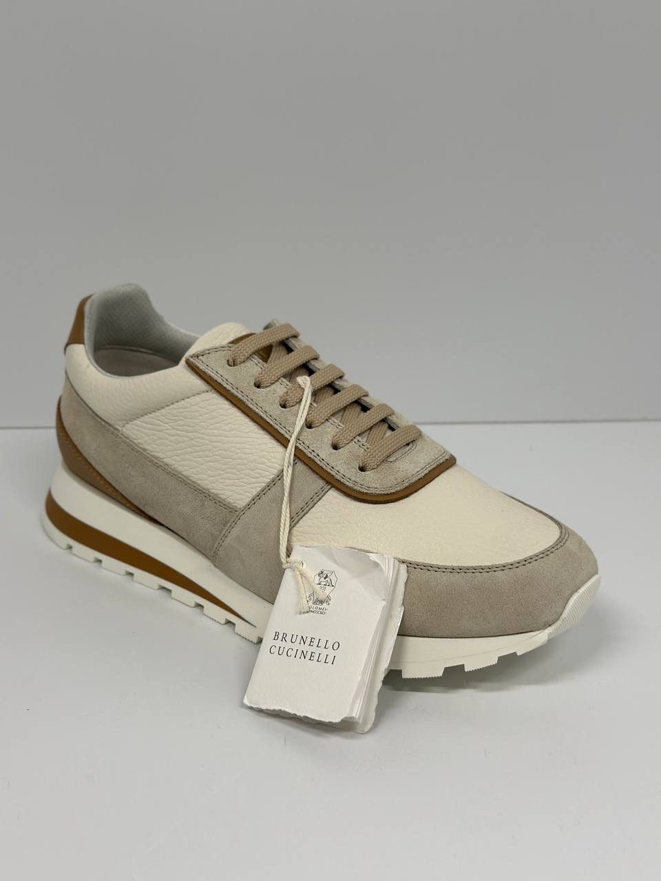 BRUNELLO CUCINELLI Sneakers front view - Men's luxury Shoes