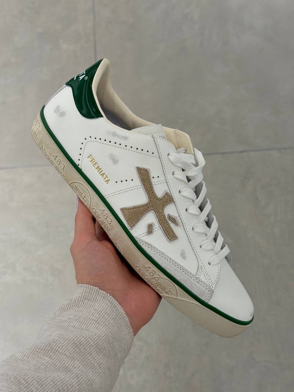 PREMIATA Sneakers front view - Men's luxury Shoes