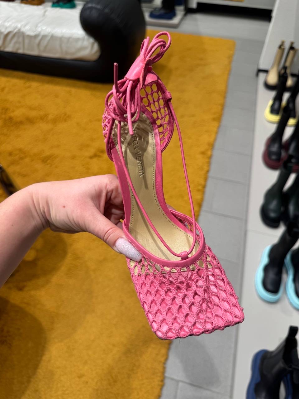 BOTTEGA VENETA Sandals side view - Women's luxury Shoes