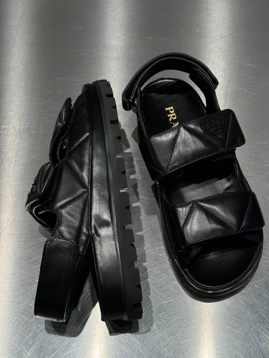 PRADA Sandals side view - Women's luxury Shoes