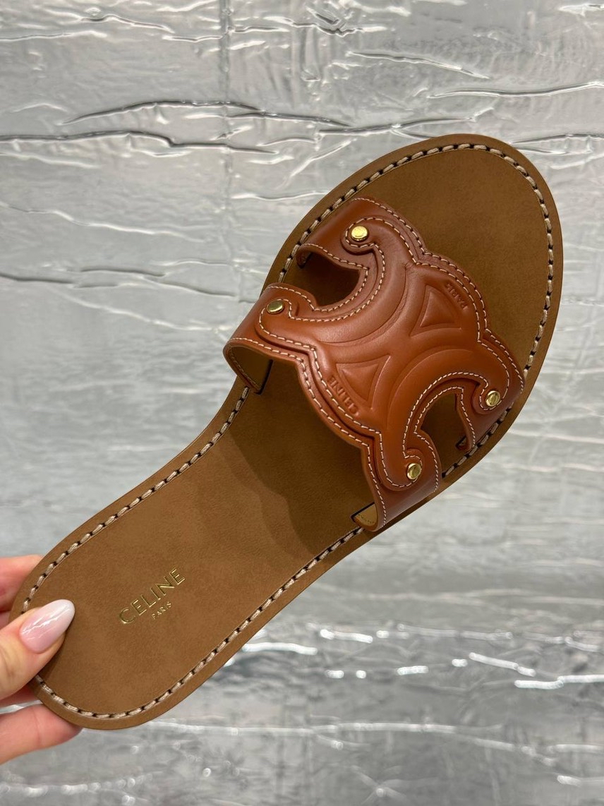 CELINE Slides side view - Women's luxury Shoes