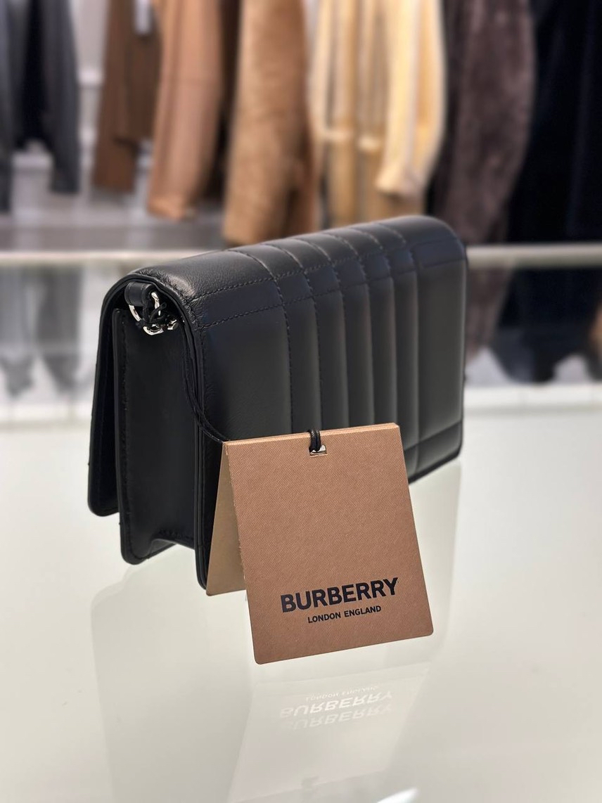 BURBERRY Clutch bags side view - Women's luxury Bags