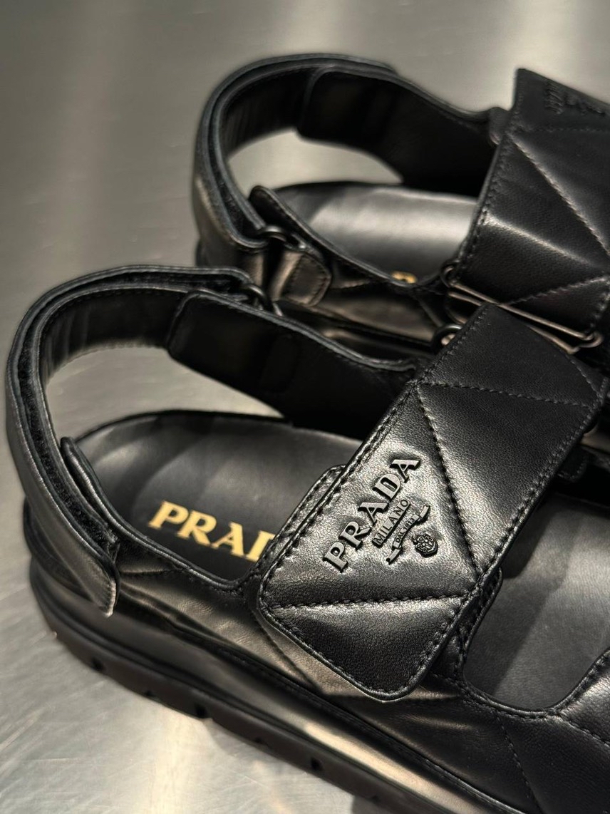 PRADA Sandals side view - Women's luxury Shoes