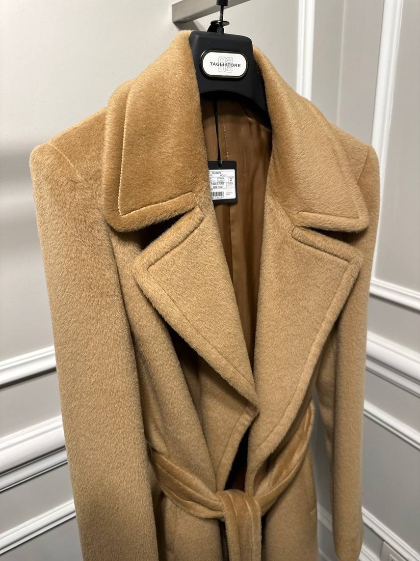 TAGLIATORE Coats side view - Women's luxury Clothes