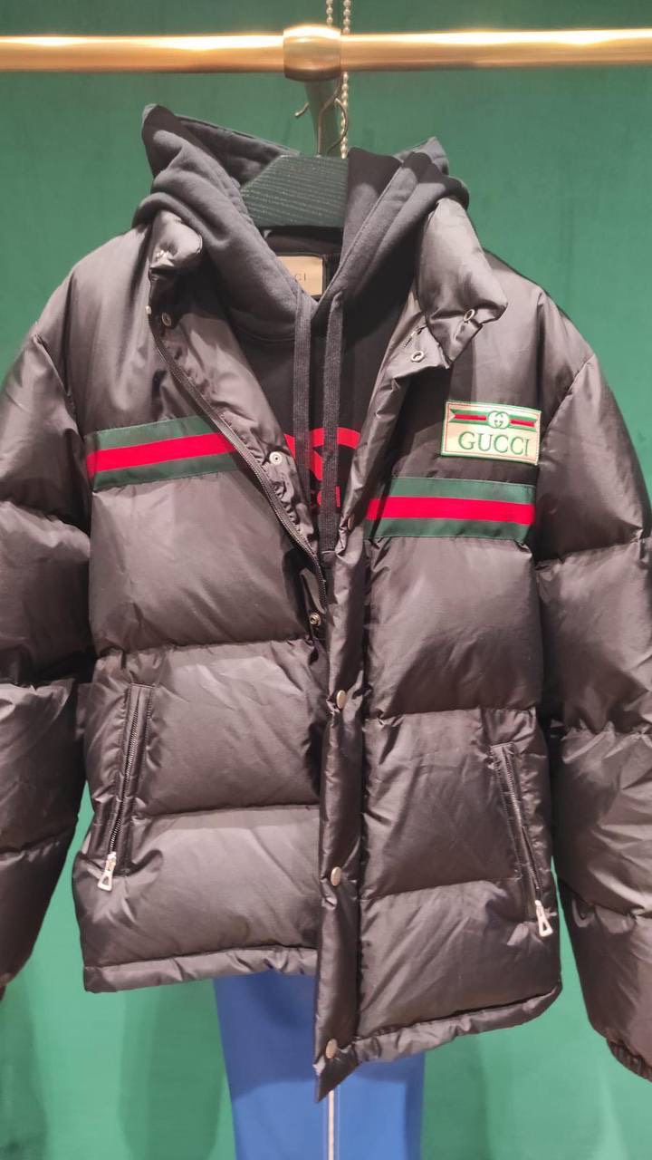 GUCCI Down jacket front view - Men's luxury Clothes