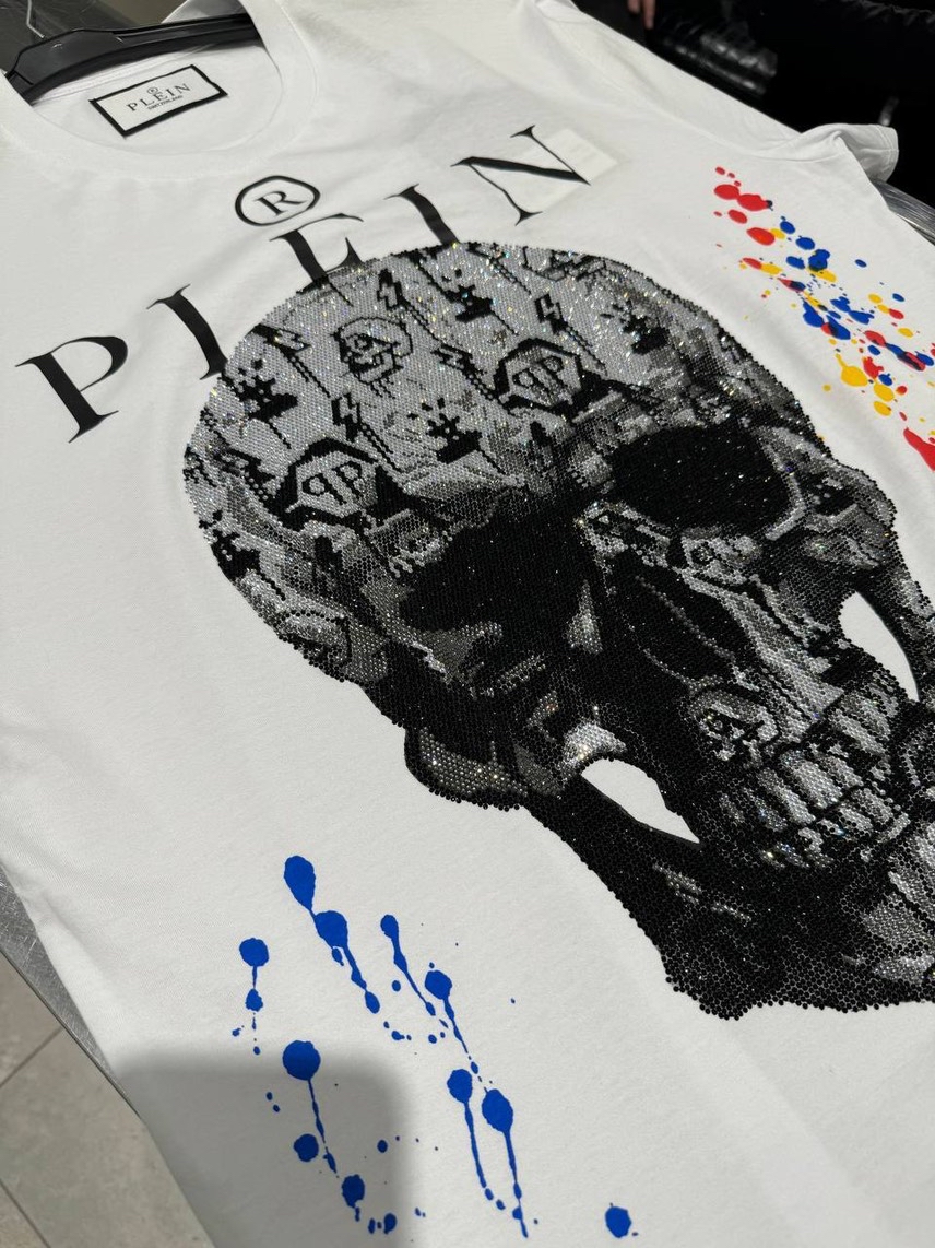 PHILIPP PLEIN T-shirt and Polo side view - Men's luxury Clothes