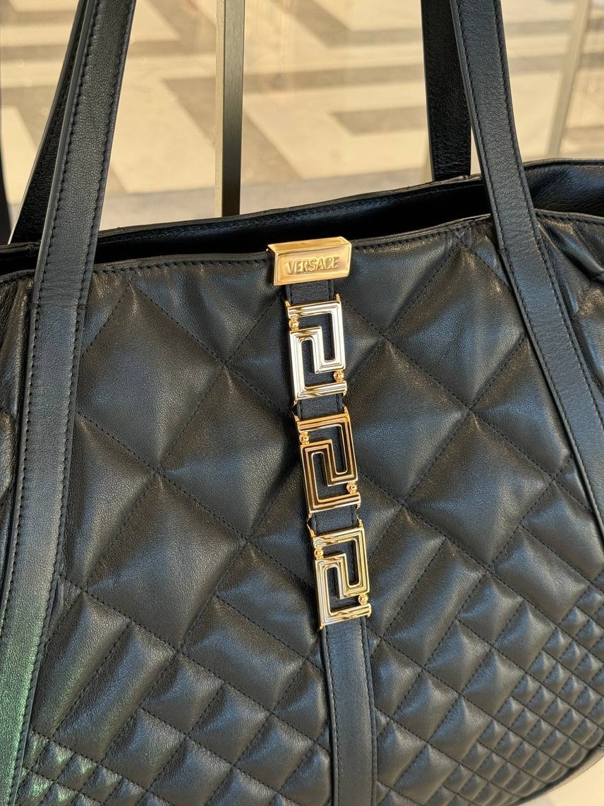 VERSACE Totes side view - Women's luxury Bags