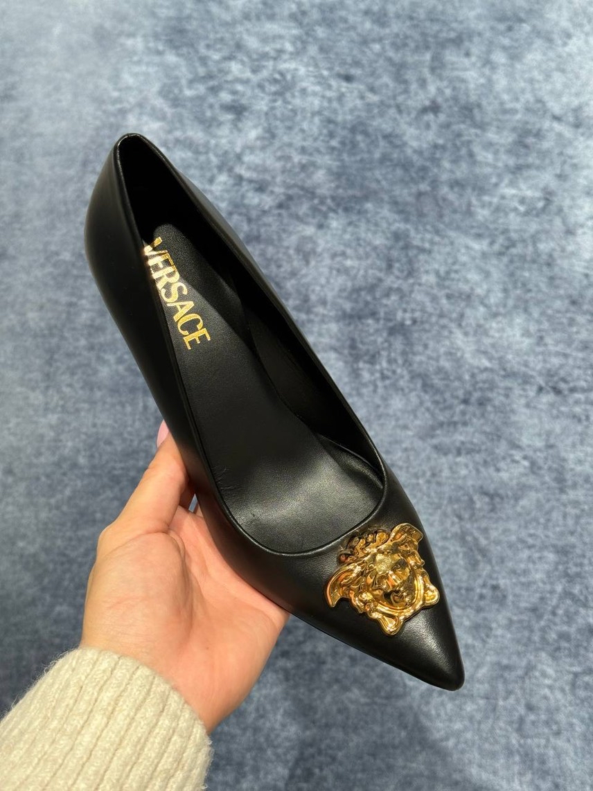 VERSACE Pumps front view - Women's luxury Shoes