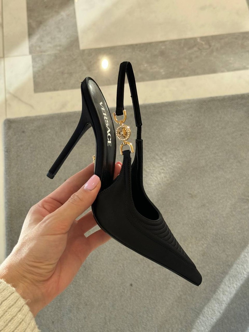 VERSACE Sandals front view - Women's luxury Shoes