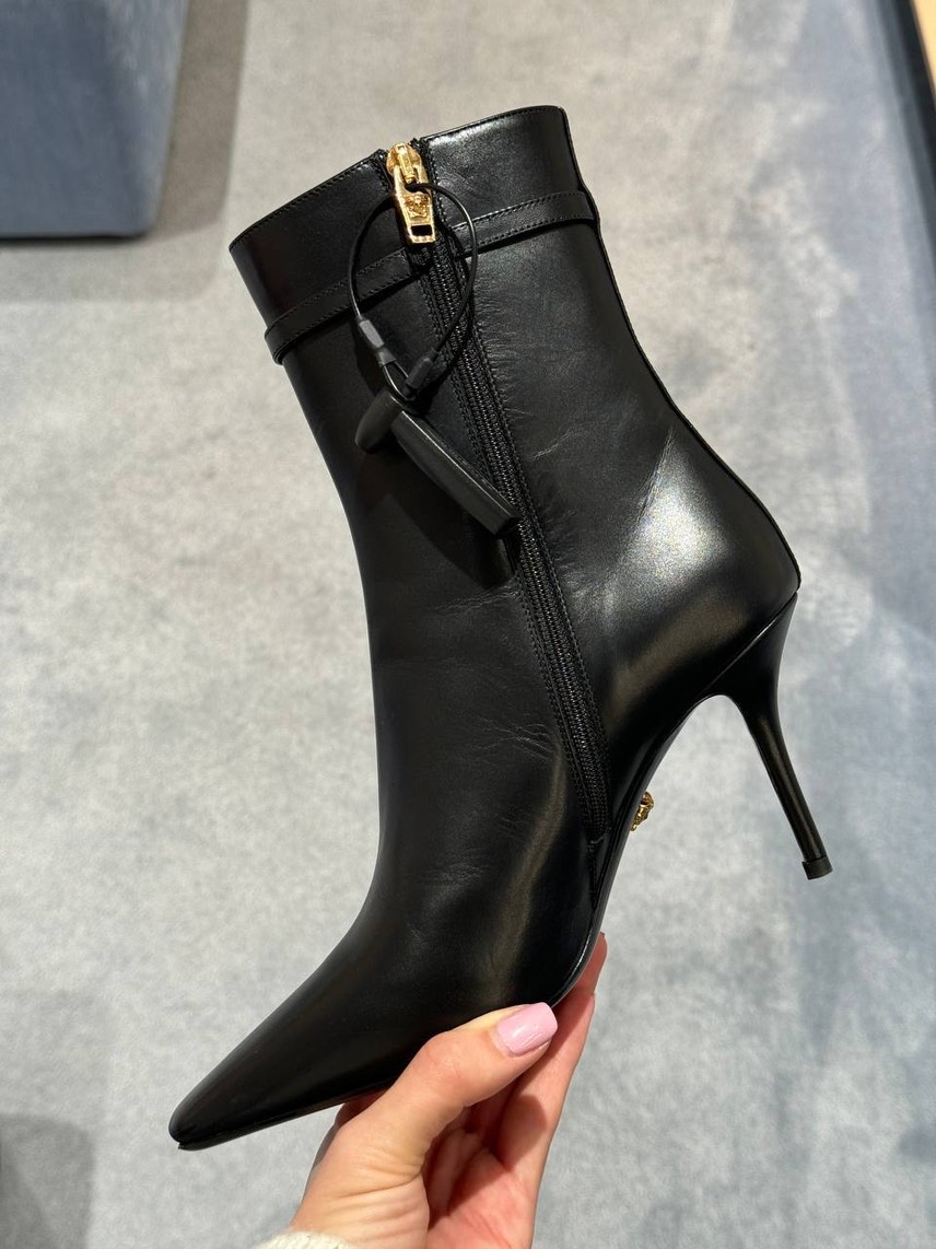VERSACE Boots side view - Women's luxury Shoes