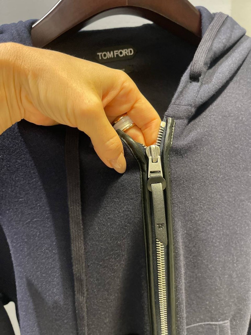 TOM FORD Hoodies side view - Men's luxury Clothes