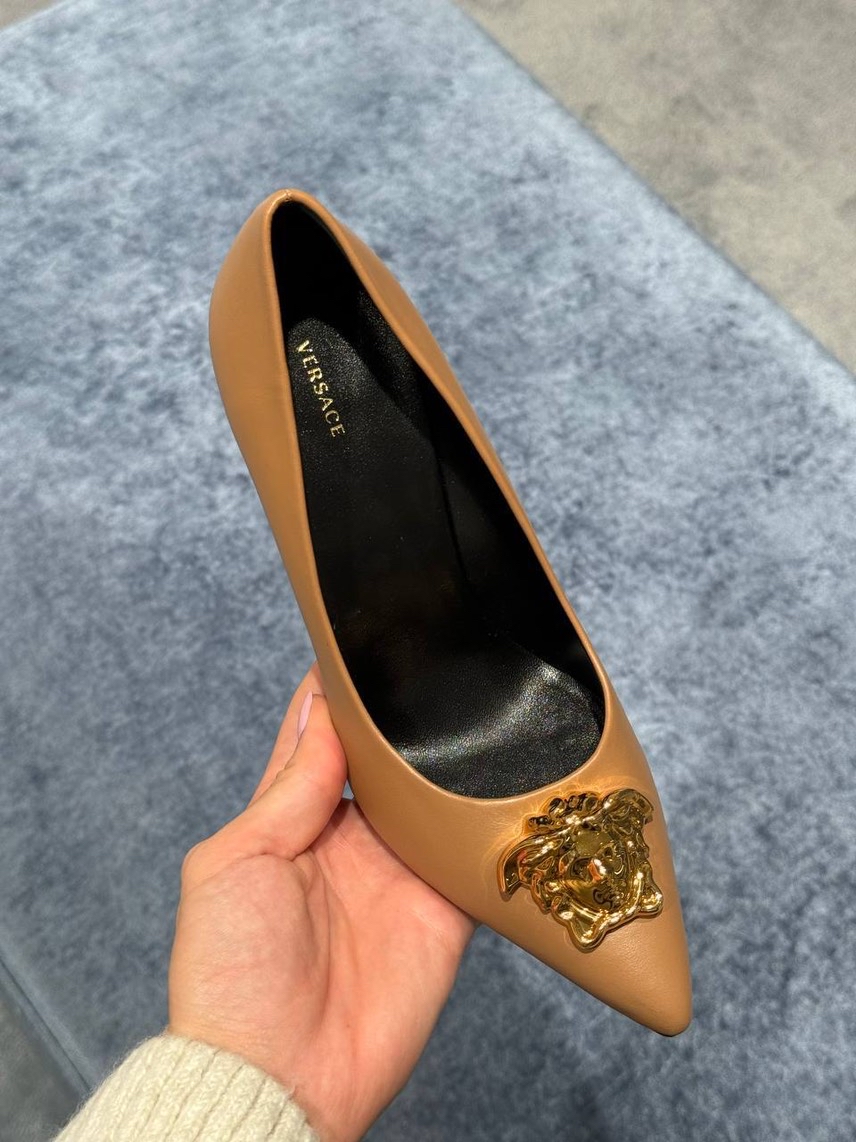 VERSACE Pumps front view - Women's luxury Shoes