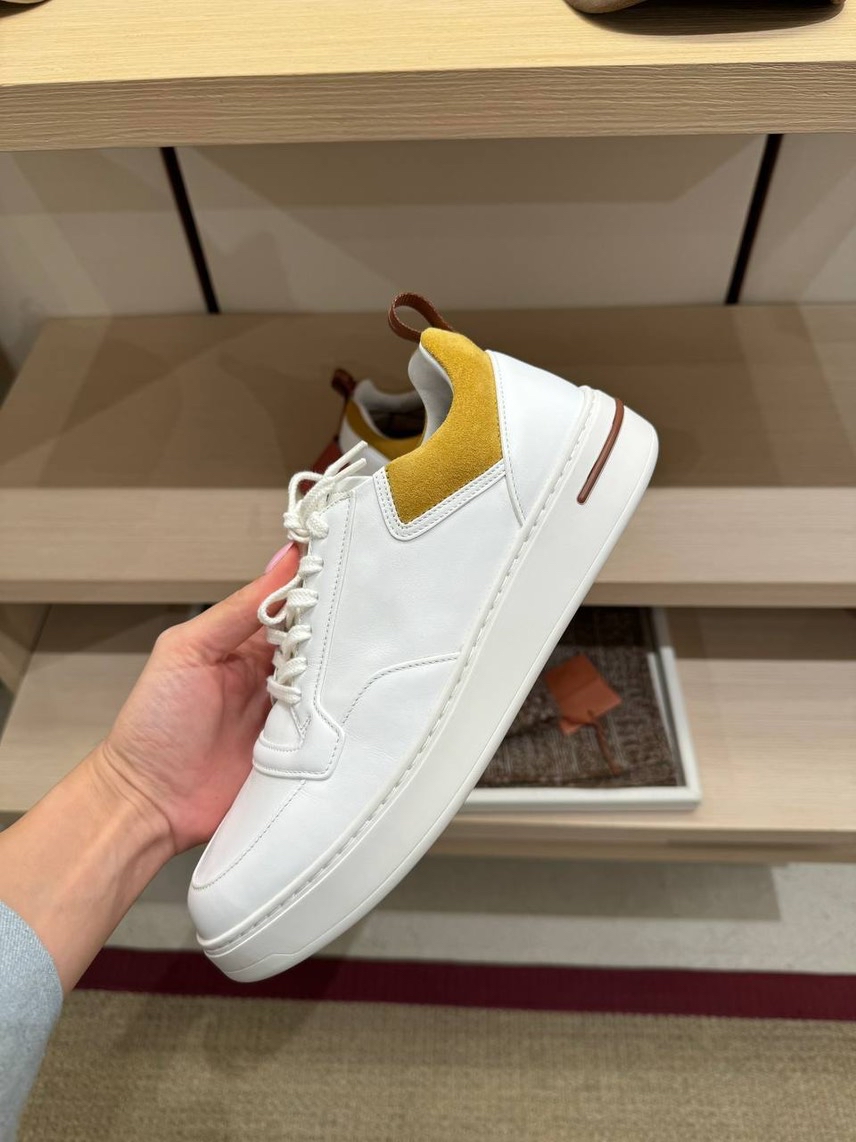 LORO PIANA Sneakers front view - Men's luxury Shoes