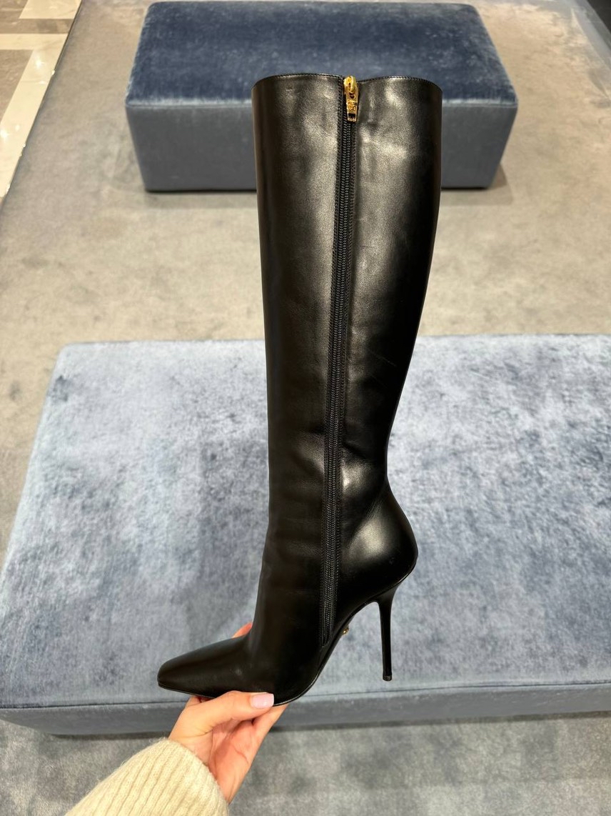 VERSACE Boots side view - Women's luxury Shoes